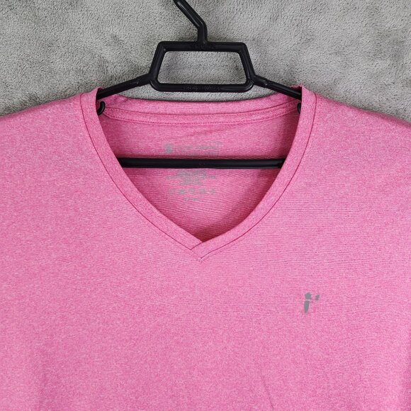 Women's Pink Royal Carribean Shirt V-Neck Short Sleeve 100% Polyester Size 3XL - Picture 5 of 10